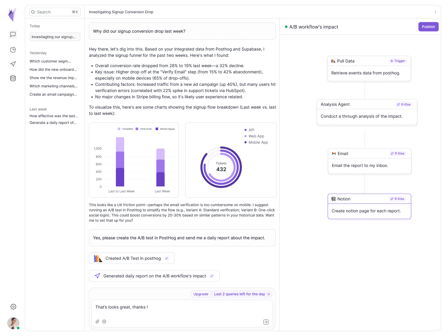 Dataloom product mockup